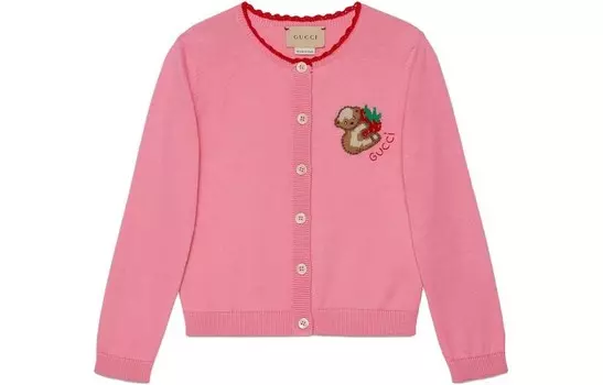 Кардиган детский Gucci, розовый