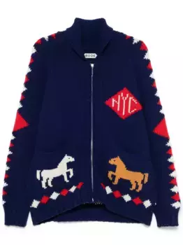 Кардиган Diamond Corral BODE, синий