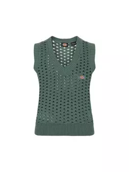 Кардиган DICKIES Knitted Vest MAPLETON, зеленый