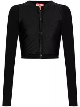 Кардиган Diesel M-ROS, черный
