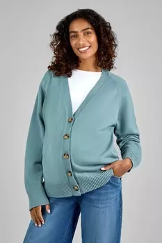 Кардиган для беременных на пуговицах Jojo Maman Bb, зеленый