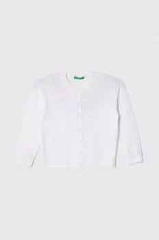 Кардиган для детей United Colors of Benetton, белый