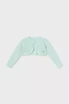 Кардиган для новорожденного Mayoral, бирюзовый