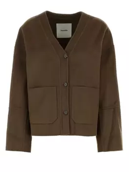 Кардиган Dodie Nanushka, коричневый