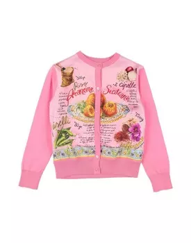 Кардиган Dolce&Gabbana, розовый