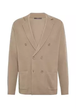 Кардиган DOUBLE-BREASTED Boggi Milano, бежевый