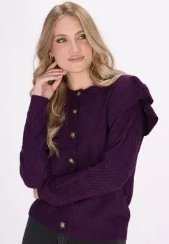 Кардиган DreiMaster, фиолетовый