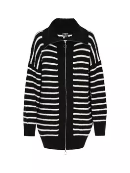 Кардиган DreiMaster Maritim, цвет schwarz wollweiss