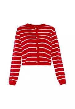 Кардиган DreiMaster, темно-красный