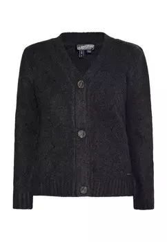 Кардиган DreiMaster Vintage Knit Cardigan, антрацит