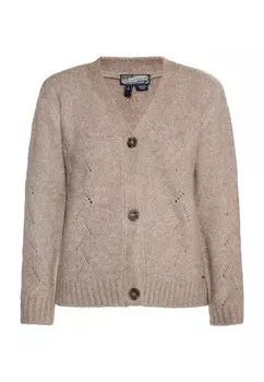 Кардиган DreiMaster Vintage Knit Cardigan, светло-коричневый