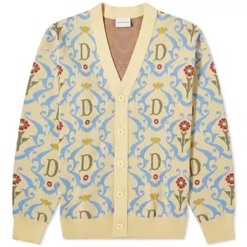 Кардиган Drole De Monsieur Intarsia Ornaments, мультиколор