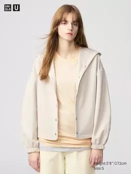 Кардиган Dry Spot Uniqlo, бежевый