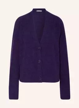 Кардиган DRYKORN SAVIN mit Alpaka, темно-фиолетовый