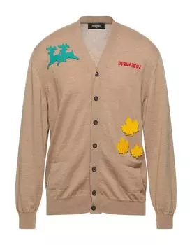 Кардиган Dsquared2, светло-коричневый