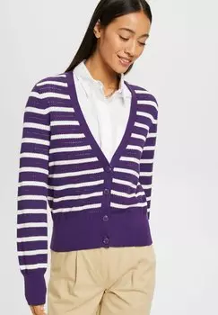 Кардиган edc by Esprit, фиолетовый
