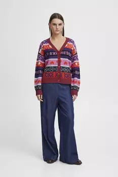 Кардиган EDEN ICHI, разноцветный