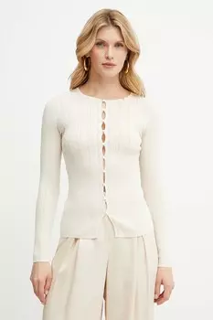 Кардиган Elisabetta Franchi, бежевый