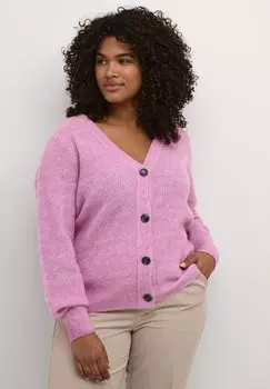Кардиган ELLA Kaffe Curve, цвет cyclamen melange