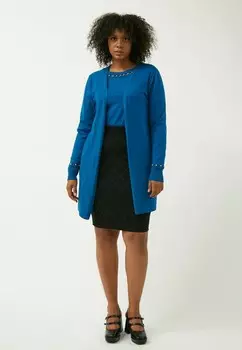 Кардиган EMBELLISHED CUFFS Maison Form'elle, синий