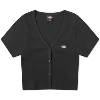 Кардиган Emporia с короткими рукавами Dickies, черный