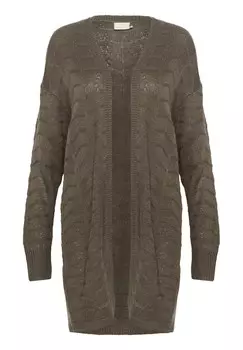 Кардиган EMRIA Kaffe, коричневый