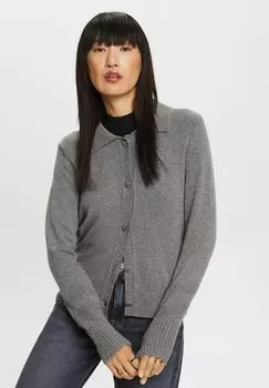 Кардиган Esprit, цвет brown grey