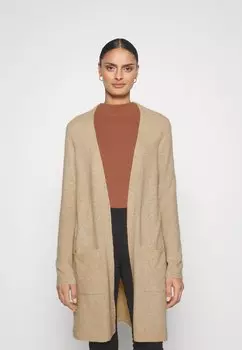 Кардиган Esprit Mix Long Cardigan, бежевый