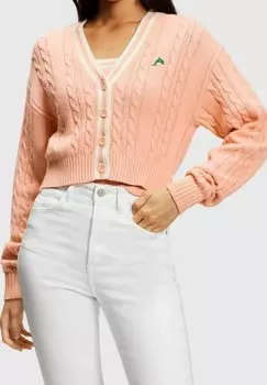 Кардиган Esprit Neuletakki, розовый