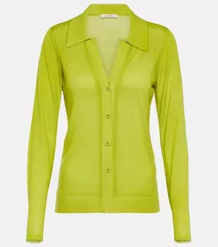 Кардиган Essential Twist DOROTHEE SCHUMACHER, зеленый