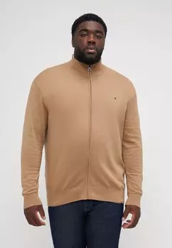 Кардиган ESSENTIAL ZIP Tommy Hilfiger, бежевый