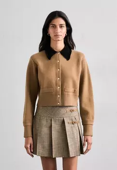 Кардиган ETIENNE sandro, коричневый