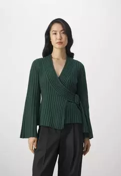 Кардиган Exclusive Jeyda By Malene Birger, цвет forest green