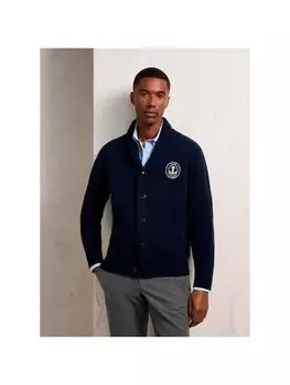 Кардиган Faconnable Trikot, цвет Marine