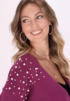 Кардиган faina, фиолетовый