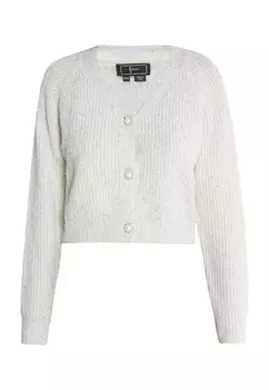 Кардиган faina Knit Cardigan, цвет mottled white