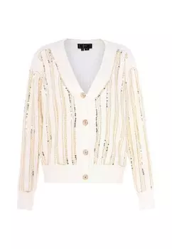 Кардиган faina Knit Cardigan, цвет Wool white