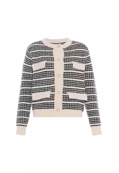 Кардиган faina Knit Cardigan, цвет Wool white