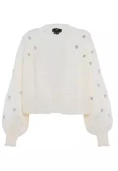 Кардиган faina Knit Cardigan, цвет Wool white