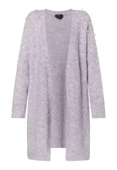 Кардиган faina Knit Cardigan, фиолетовый
