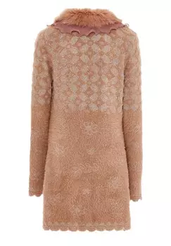 Кардиган faina, светло-розовый