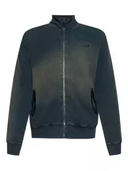 Кардиган фактурной вязки DIESEL, синий