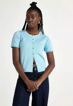 Кардиган FINE Lindex, светло-голубой