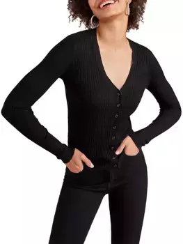Кардиган Fine Line La Ligne, черный