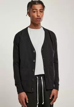 Кардиган FINE Urban Classics, черный
