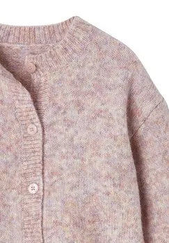 Кардиган FLAUSCHIGE Vertbaudet, светло-розовый