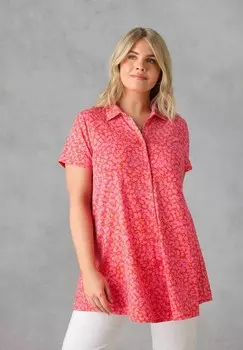 Кардиган FLORAL Live Unlimited London, розовый