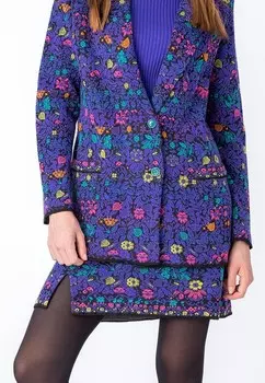 Кардиган FLORAL PATTERN Ivko, черный