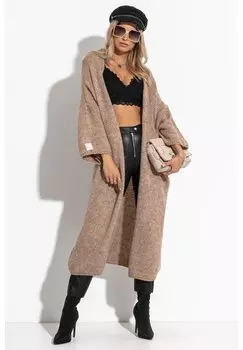 Кардиган Fobya, коричневый