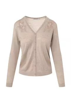 Кардиган FOLK QUIOSQUE, серо-коричневый